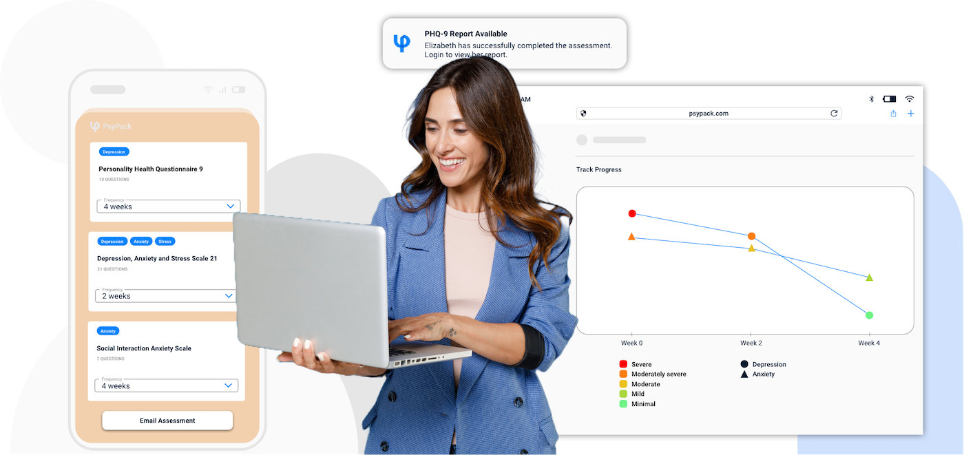 Evidence based mental healthcare - PsyPack outcome tools